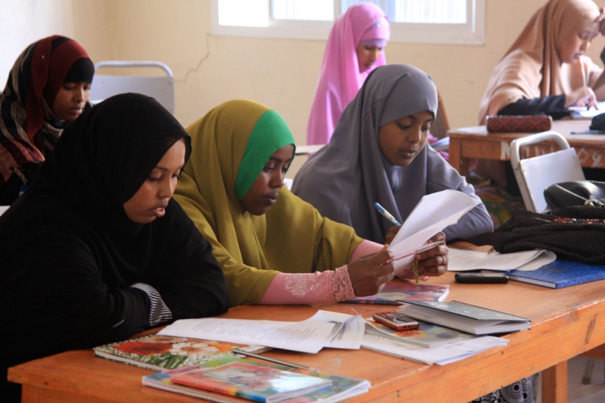 Students in Somaliland